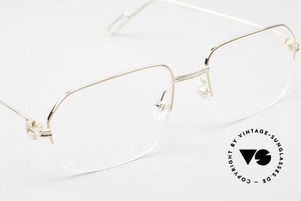 Glasses Cartier Premi re De Cartier Men s Frame Half Rim