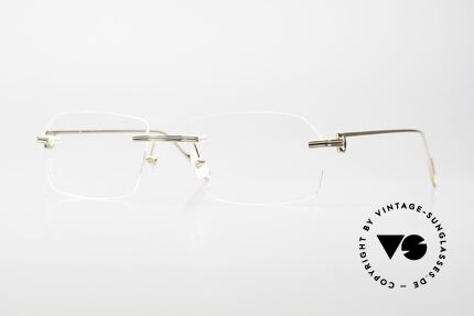 Cartier Première De Cartier Rimless Luxury Specs, rimless men's eyeglass-frame by Cartier, Paris, Made for Men