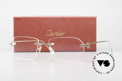 Cartier Première De Cartier Rimless Luxury Specs, Size: large, Made for Men