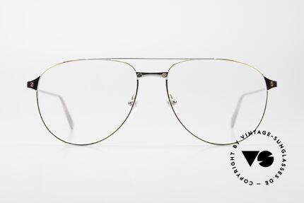 Cartier Santos De Cartier Luxury Specs Pilot Style, orig. catalog model-number CT0039O, col. 003, Made for Men