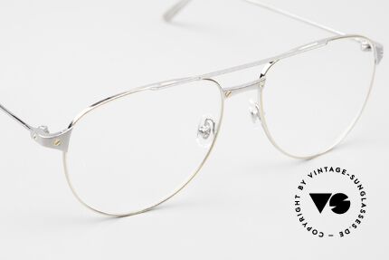 Cartier Santos De Cartier Luxury Specs Pilot Style, made in France quality; size 57-16, 135 temple, Made for Men
