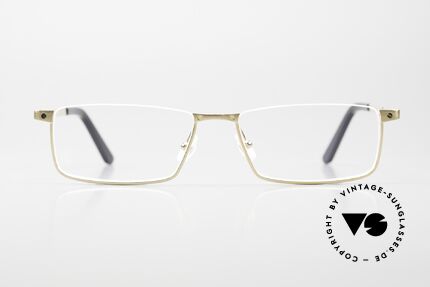 Cartier Santos De Cartier Luxury Spectacles Gold, orig. catalog model-number CT0169O, col. 001, Made for Men