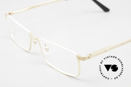 Cartier Santos De Cartier Luxury Spectacles Gold, new original of the 'SANTOS De Cartier' series, Made for Men