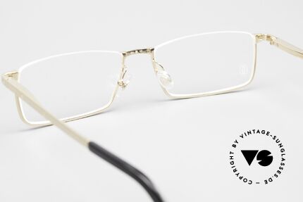 Cartier Santos De Cartier Luxury Spectacles Gold, unworn original with Cartier case, box and cloth, Made for Men