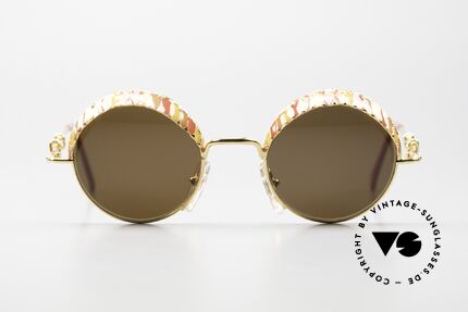 Casanova Arché 4 Limited Gold Plated Frame, distinctive Venetian design in style of the 18th century, Made for Men and Women