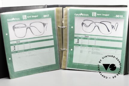 Optyl Catalog Terri Brogan Eyewear Details 1980's, Optyl produced the following brands: Dior, Carrera,, Made for Men and Women