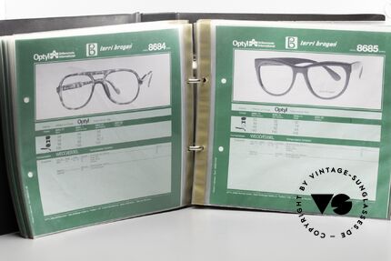Optyl Catalog Terri Brogan Eyewear Details 1980's, Terri Brogan, Playboy, BOSS, Esprit, Chr. Lacroix, Made for Men and Women
