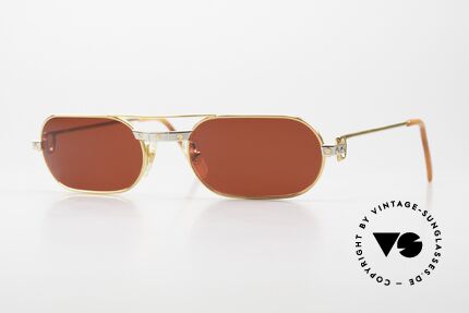 Cartier MUST Santos - M Luxury Sunglasses 3D Red Details