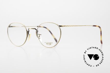 Oliver Peoples OP10 Small Glasses Panto Round, highly inspired by the 1920's Art Deco & 60's period, Made for Men and Women