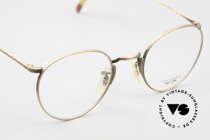 Oliver Peoples OP10 Small Glasses Panto Round, unworn rarity (like all our vintage O.Peoples glasses), Made for Men and Women