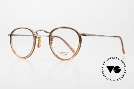 Oliver Peoples MP2 Small Round Designer Specs, model MP-2 1282 BR in EXTRA SMALL size 44-22, 140, Made for Men and Women