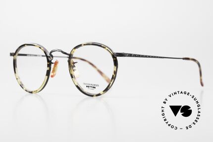 Oliver Peoples MP2 90's Frame Made In Japan, model MP-2 DTBK MBK in SMALL size 46-22, 140 temple, Made for Men and Women