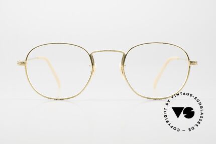 Oliver Peoples OP48 Old Vintage Gold-Plated, full metal frame with interesting / costly chasing, Made for Men and Women