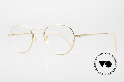 Oliver Peoples OP48 Old Vintage Gold-Plated, eyewear design inspired by the 20's Art Deco period, Made for Men and Women