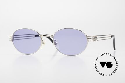 Jean Paul Gaultier 57-5107 Oval Vintage Sunglasses Details