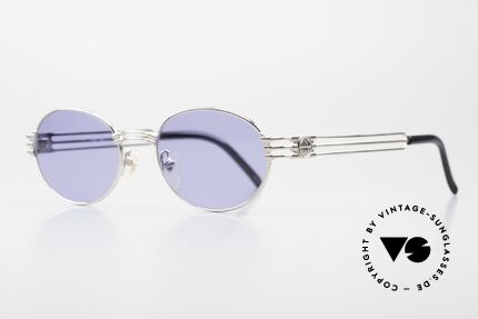 Jean Paul Gaultier 57-5107 Oval Vintage Sunglasses, 1. class fitting properties and convincing comfort, Made for Men and Women
