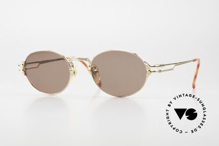 Jean Paul Gaultier 55-4173 Oval Vintage Sunglasses, unique designer sunglasses by JEAN PAUL GAULTIER, Made for Men and Women