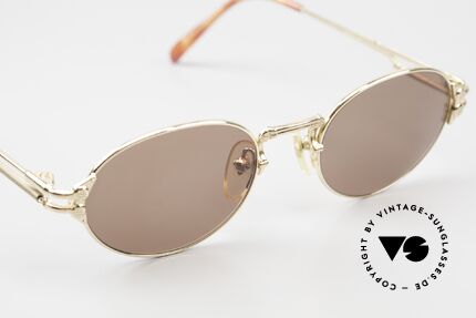 Jean Paul Gaultier 55-4173 Oval Vintage Sunglasses, NO RETRO specs, but an authentic original from 1997, Made for Men and Women