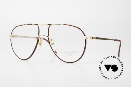 Christian Dior 2248 L 80's Dior Monsieur Frame Details