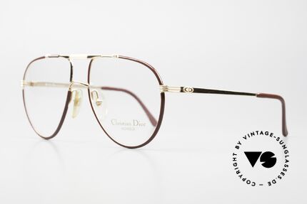 Christian Dior 2248 L 80's Dior Monsieur Frame, classic aviator design in L size 58-17 (140mm width), Made for Men