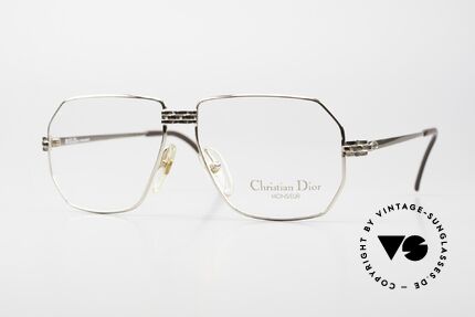 Christian Dior 2391 80's Men's Glasses Monsieur Details
