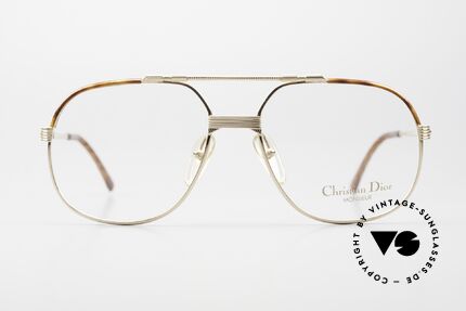 Christian Dior 2487 80's Gold-Plated Monsieur Series, precious designer eyeglasses from 1989; true vintage!, Made for Men