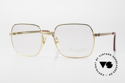 Christian Dior 2389 Gold-Plated Monsieur Frame Details