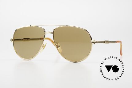 Gerald Genta New Classic 08 Mineral Sun Lenses 24ct GP Details