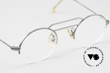 W Proksch's M5/2 90s Semi Rimless Gunmetal, this old WP ORIGINAL incarnates "classy elegance", Made for Men and Women