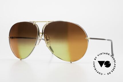 Porsche 5621 One Of A Kind 3times Gradient, vintage Porsche Design by Carrera shades from 1980, Made for Men and Women