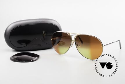 Porsche 5621 One Of A Kind 3times Gradient, NO RETRO SUNGLASSES, but a 40 years old UNICUM!, Made for Men and Women