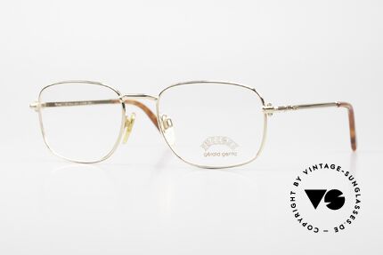 Gerald Genta Success 01 Vintage Frame Gold Plated Details