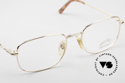 Gerald Genta Success 01 Vintage Frame Gold Plated, unworn, one of a kind with serial number, size 55-19, Made for Men