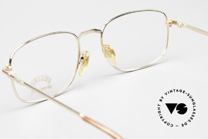 Gerald Genta Success 01 Vintage Frame Gold Plated, gold-plated frame can be glazed as desired; varifocal, Made for Men