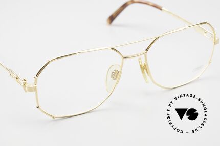 Gerald Genta Gold & Gold 01 Extraordinary Luxury Frame, in high-end quality (gold plated frame); made in Japan, Made for Men