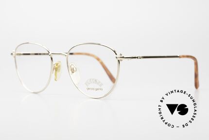 Gerald Genta Success 02 Gold Plated 55mm Size Frame, Genta also designed LUXURY accessories (like glasses), Made for Men and Women
