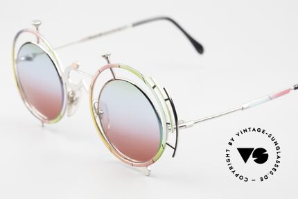 Casanova SC3 Colorful Art Sunglasses, never fix an idea conceptually or speak directly, Made for Men and Women