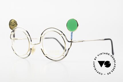 Taxi ST7 by Casanova Mood Eyeglasses Smiley, "red" = Don't talk to me! "green" = You can talk to me., Made for Men and Women