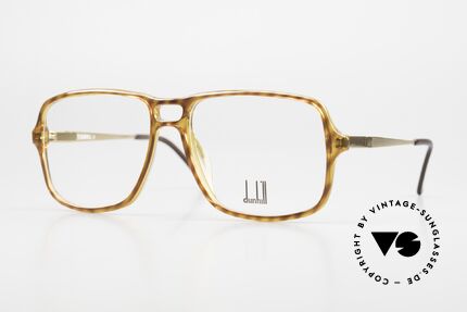 Dunhill 6074 80's Vintage Men's Glasses Details