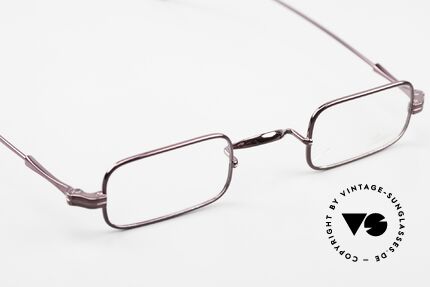 Lunor II 13 Square Frame Limited Edition, old, unworn LUNOR original; unique piece (RARE!), Made for Men and Women