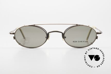Koh Sakai KS9721 Oval Vintage Glasses Titanium, Koh Sakai, BADA and OKIO have been one distribution, Made for Men and Women