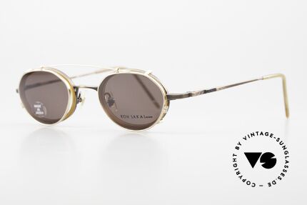 Koh Sakai KS9831 90's Frame Made in Japan Oval, designed in Los Angeles and produced in Sabae (Japan), Made for Men