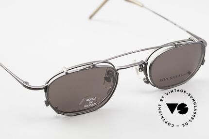 Koh Sakai KS9716 Vintage Unisex Frame 90's, unisex model KS9716; noble frame finish: dulled black, Made for Men and Women
