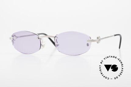 Cartier Meltem Rimless Luxury Sunglasses Details