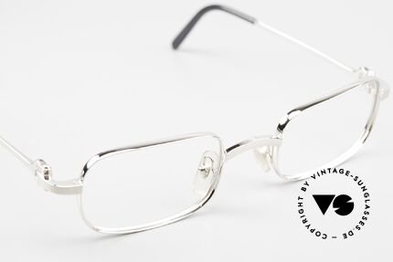 Cartier Dreamer 90s Frame Brushed Platinum, unworn rarity with full original Cartier packaging, Made for Men and Women