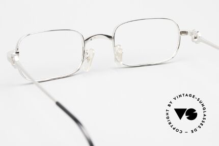 Cartier Dreamer 90s Frame Brushed Platinum, lens height is 32mm (varifocal / progressive lenses), Made for Men and Women