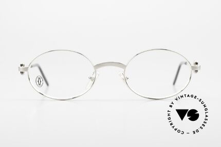 Cartier Spider - S 90s Specs Brushed Platinum, precious and timeless design, in SMALL size 48x20, Made for Men and Women