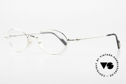 Cartier Filao Small Oval Platinum Frame, costly 'Platine Edition' (frame with platinum finish), Made for Men and Women