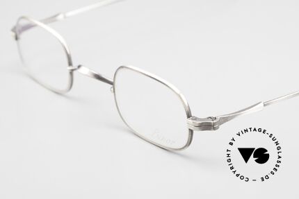 Lunor II 00 Metal Frame Antique Silver, approx. 20 years old UNWORN pair for lovers of quality, Made for Men and Women