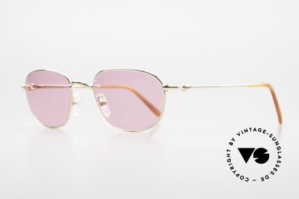 Cartier Vega Vesta See the world thru pink glasses, catalogue designation both "VEGA" and "VESTA", Made for Men and Women